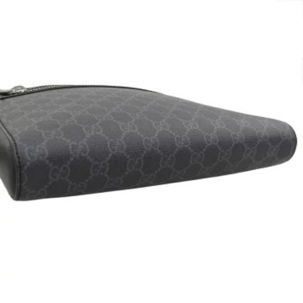 Gucci Logo GG Bag Black Crossbody Supreme Shoulder - Picture 4 of 7